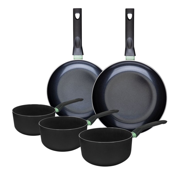 Batterie de cuisine Brandao en aluminium recyclé - 5 pièces