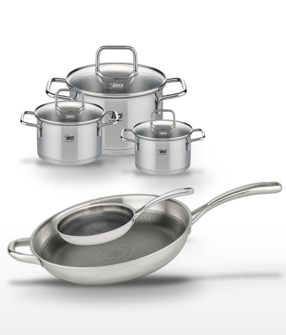 Batterie de cuisine Relief...