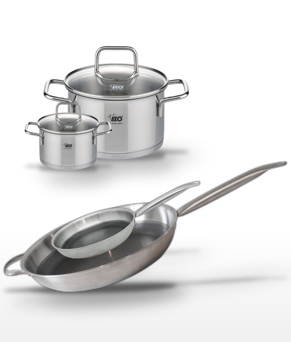 Batterie de cuisine Relief...