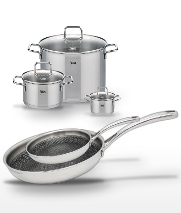 Batterie de cuisine Relief...