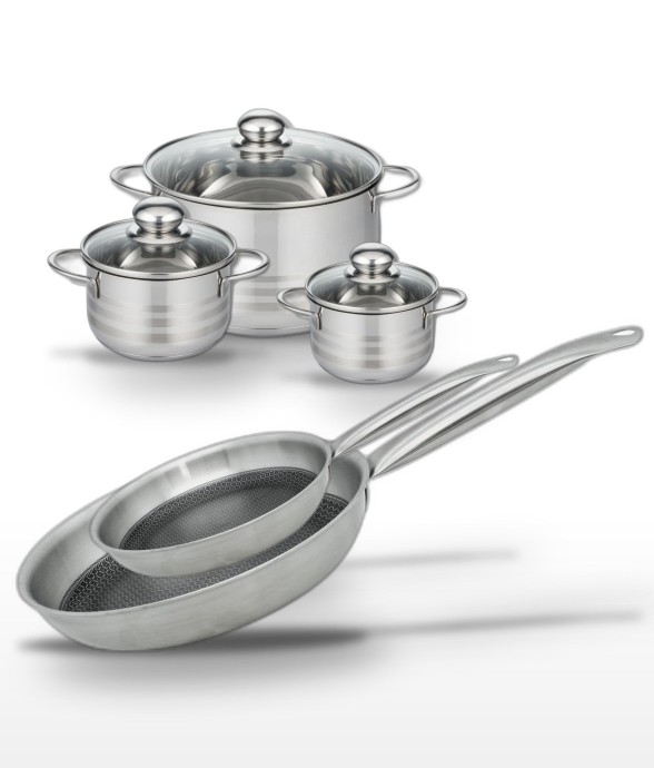 Batterie de cuisine Relief...