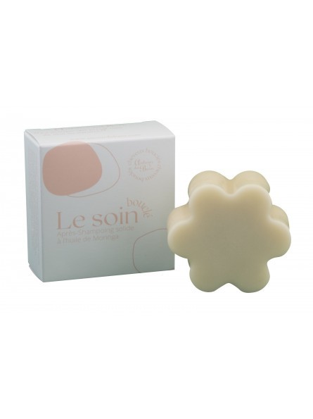 Après-Shampoing Soin solide Le Bouclé Huile de Moringa Bio (65g)