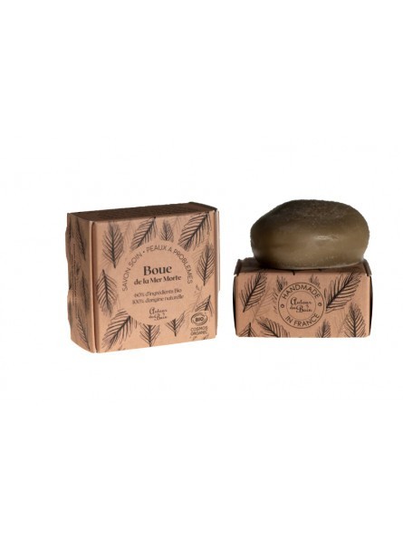 Savon Soin Corps & Visage Boue de la Mer Morte Bio (90g)