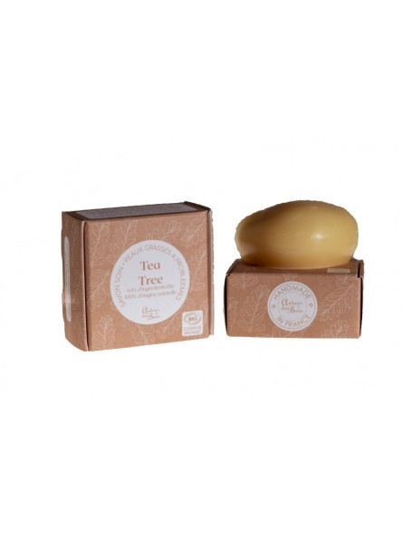 Savon Soin Corps & Visage Tea Tree Bio (90g)