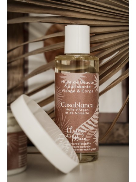 Huile de beauté nourrissante Visage & Corps Casablanca Bio (100 ml)