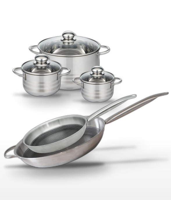 Batterie de cuisine Relief...
