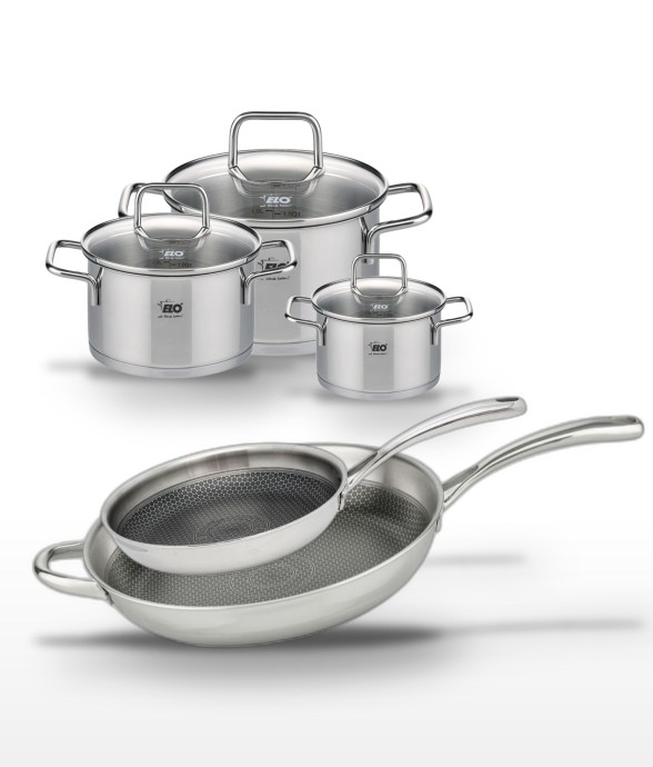 Batterie de cuisine Relief...