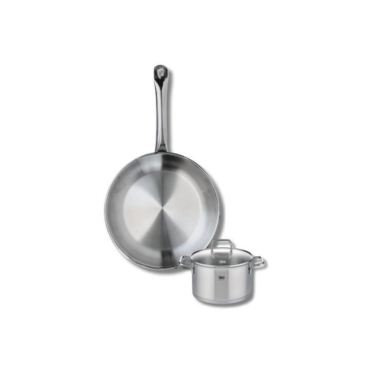 Batterie de cuisine Profi Citrin en inox - 28 cm - 14 cm - 1,2 L