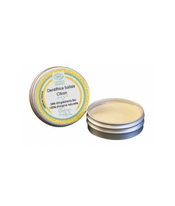 Dentifrice solide Citron Bio