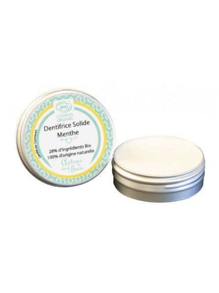 Dentifrice solide Menthe Bio