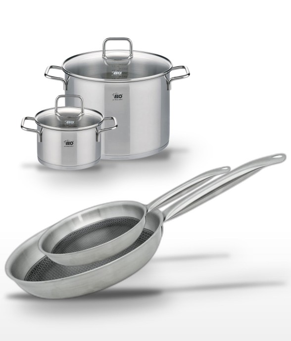 Batterie de cuisine Relief...