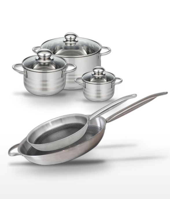 Batterie de cuisine Relief...