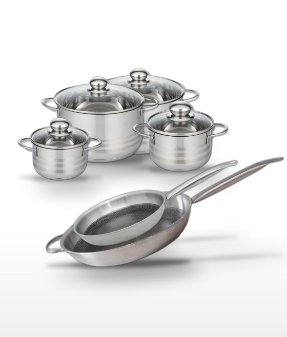 Batterie de cuisine Relief...
