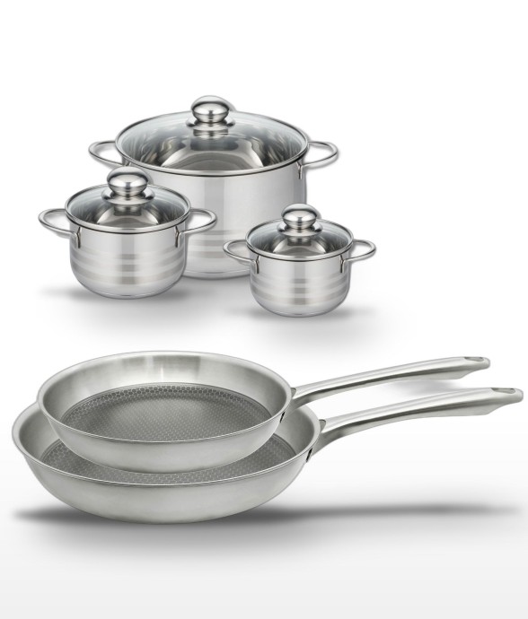 Batterie de cuisine Relief...