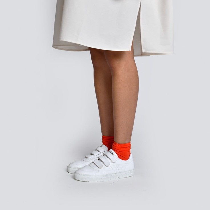 Baskets Velcro Vegan en Matière recyclée