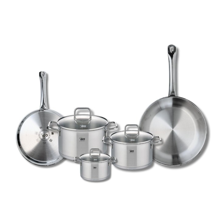 Batterie de cuisine Profi Citrin en inox - 5 pièces