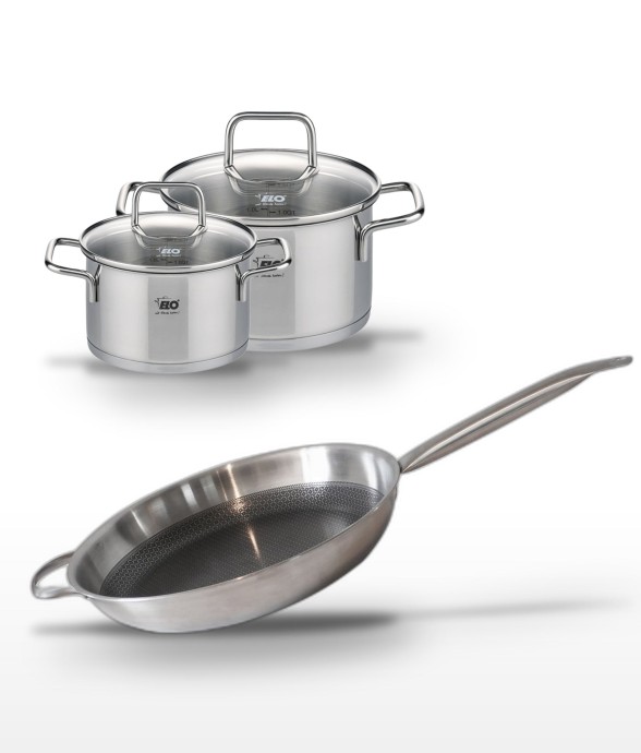 Batterie de cuisine Relief...