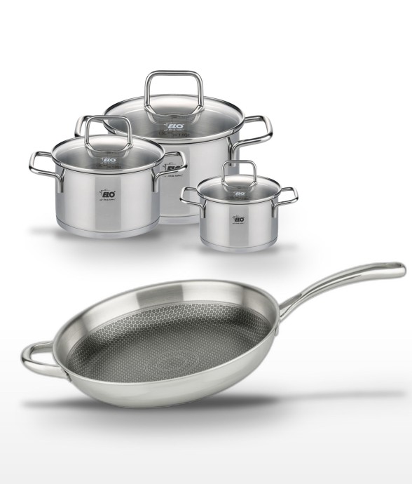 Batterie de cuisine Relief...