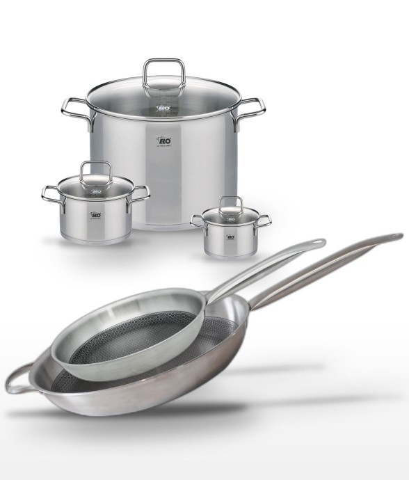 Batterie de cuisine Relief...