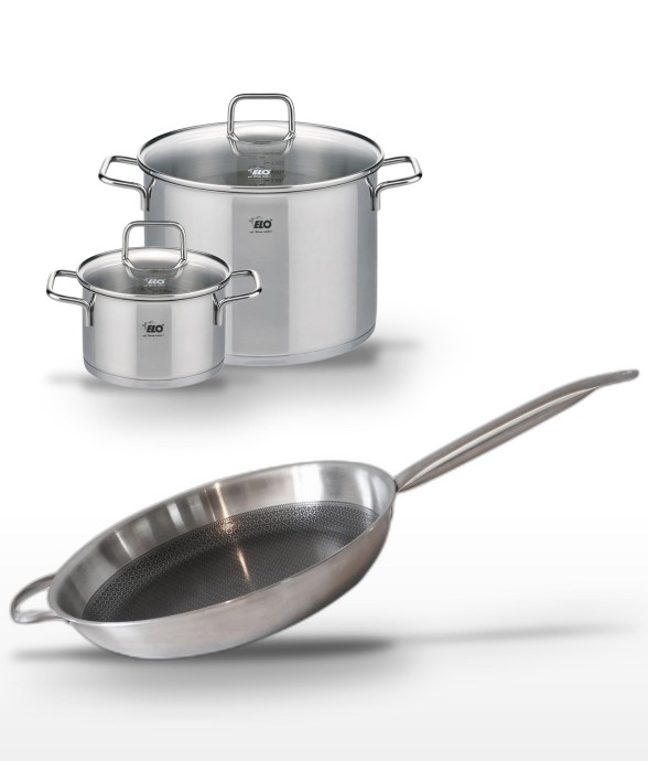 Batterie de cuisine Relief...
