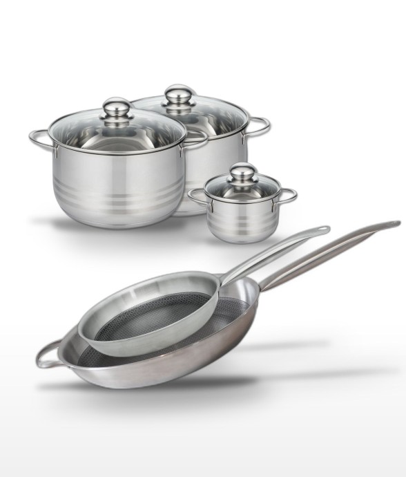 Batterie de cuisine Relief...