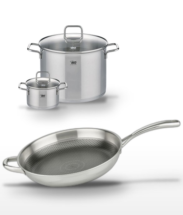 Batterie de cuisine Relief...