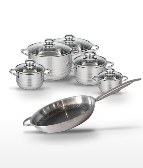 Batterie de cuisine Relief...