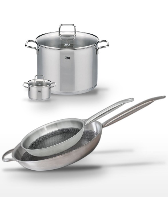 Batterie de cuisine Relief...