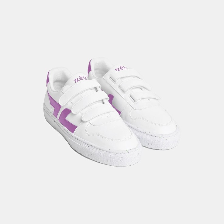 Baskets Velcro Vegan en Matière recyclée