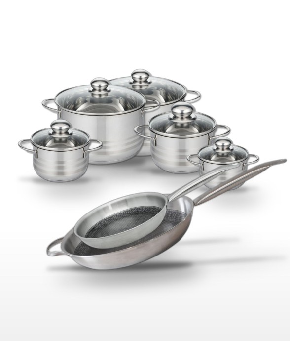 Batterie de cuisine Relief...