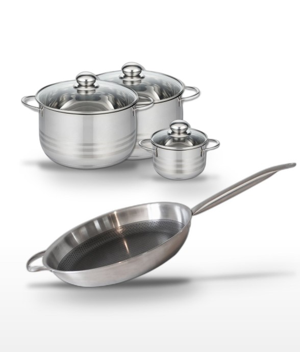 Batterie de cuisine Relief...