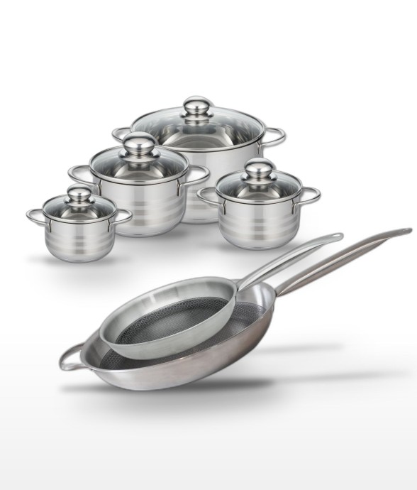 Batterie de cuisine Relief...