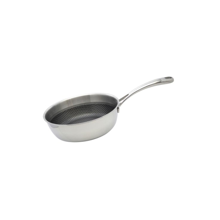 Sauteuse Relief Evolution en inox 18/10 - 20 cm