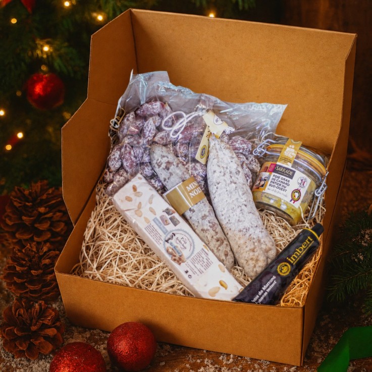Le coffret gourmand du terroir Français - Box de Noël