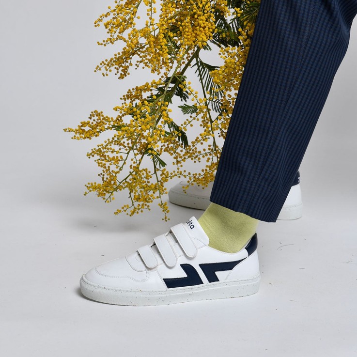 Baskets Velcro Vegan en Matière recyclée