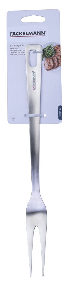 Fourchette à viande en inox - 2 piques - 32,5 cm