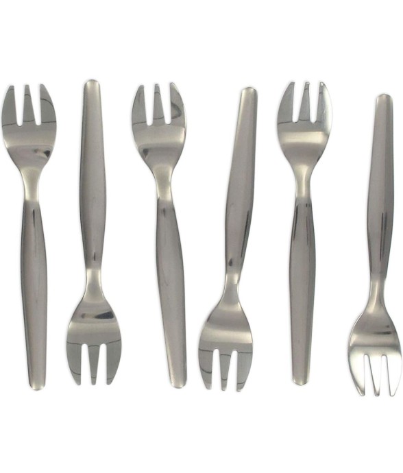 Lot de 6 fourchettes à...