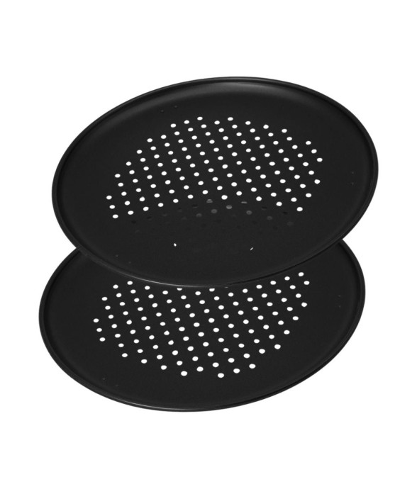 Lot de 2 plaques à pizza...