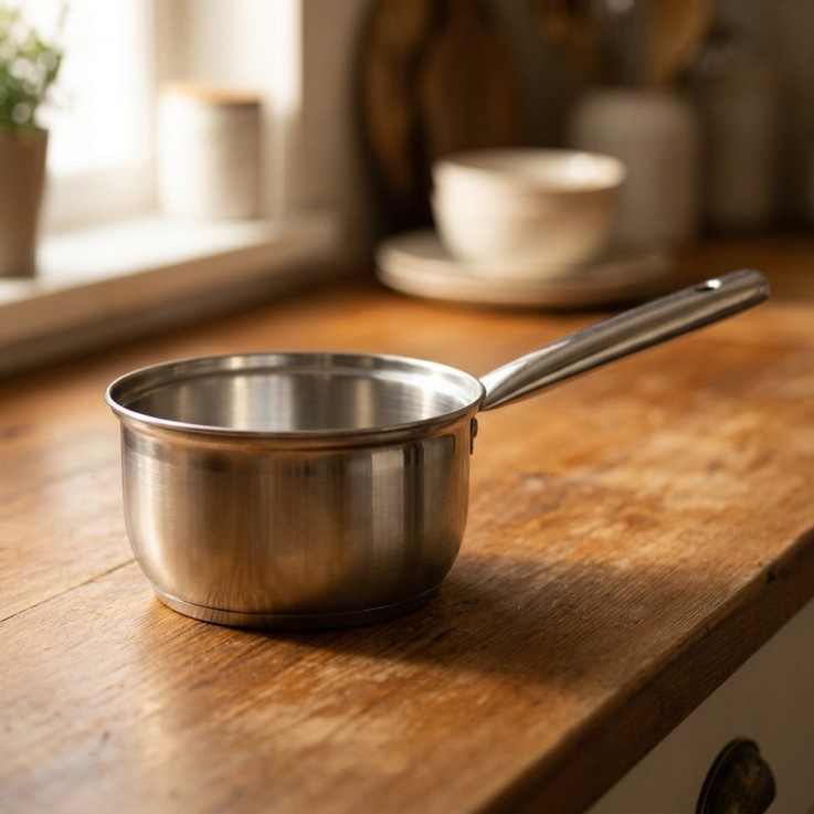 Casserole Rhona en inox - 22 cm