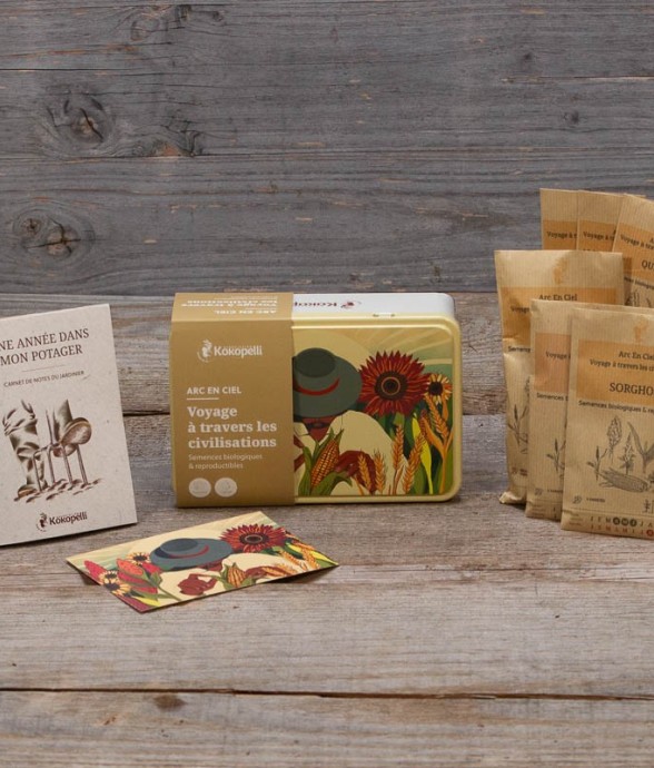 Coffret de graines Bio -...