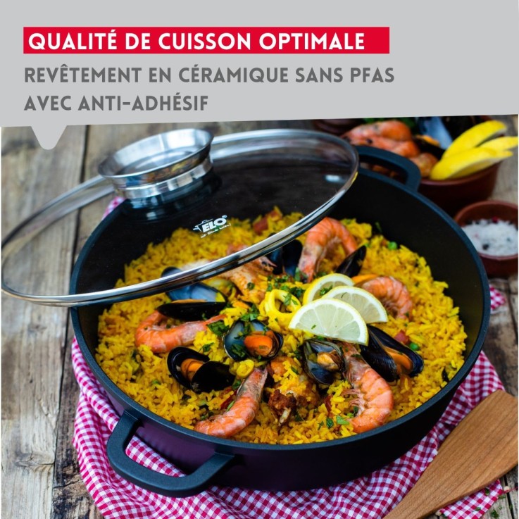 Faitout Alucast en aluminium - 16 cm - 1,3 L - noir
