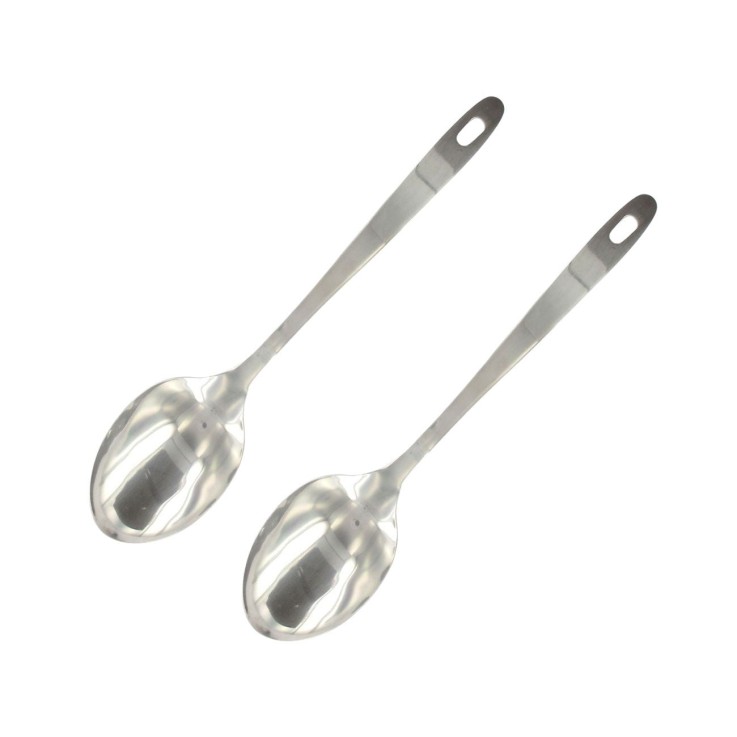 Cuillères de service Oxford en inox - 31,5 cm - lot de 2 cuillères