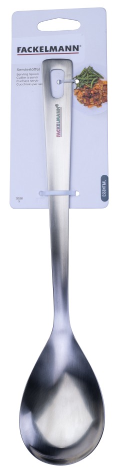 Cuillère de service Essential en inox - 32 cm