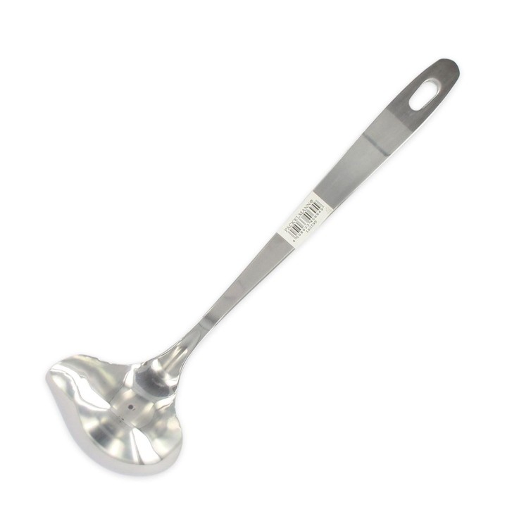 Cuillère à sauce Oxford en inox - 28,5 x 7,5 cm