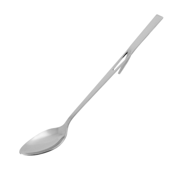 Cuillère à confiture en inox - 19 cm