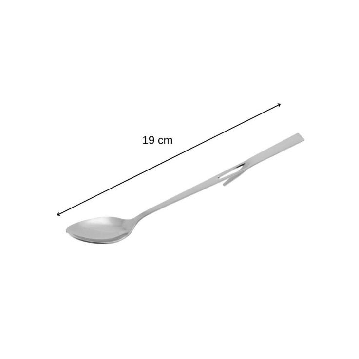 Lot de 3 cuillères à confiture en inox - 19 cm