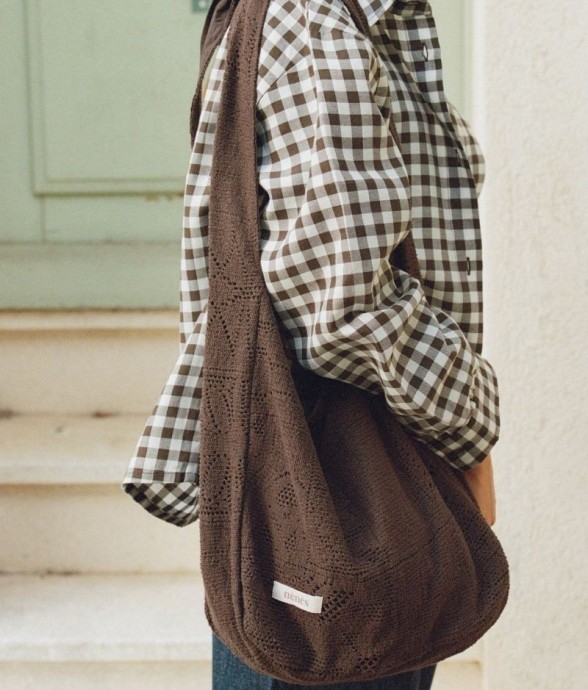 Sac Ella Marron en Coton