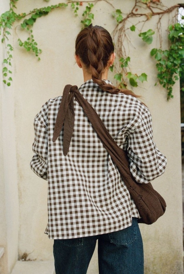 Sac Ella Marron en Coton