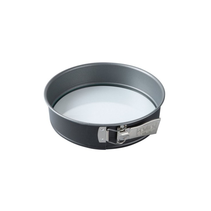 Moule à manqué Energy en acier et verre - 26 cm - gris anthracite