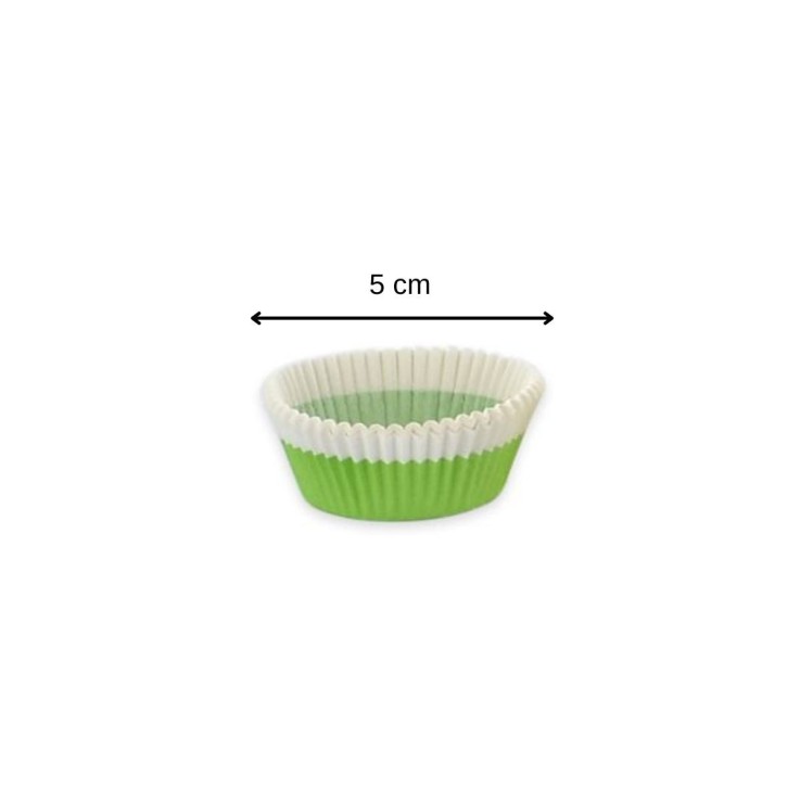 Lot de 300 moules à muffins Smart Pastry en papier - 5 cm - multicolore